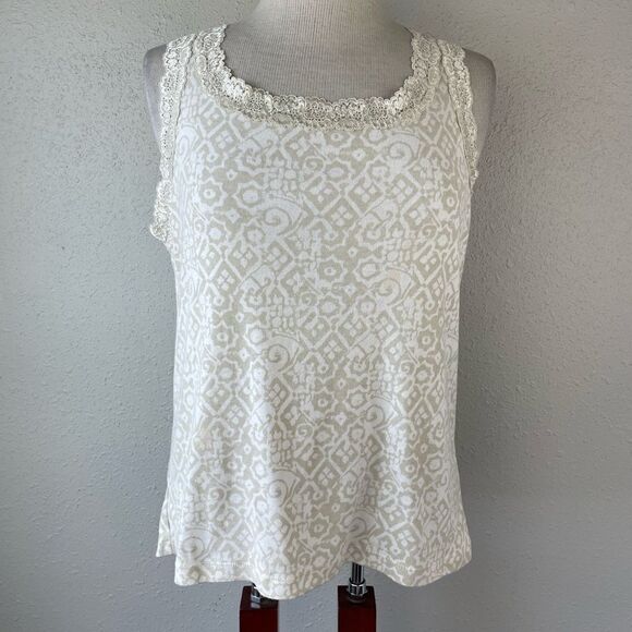 Great Northwest Off-White Tank Top Size XL EUC - Picture 1 of 6
